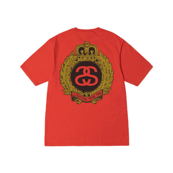 CROWN WREATH TEE-RED