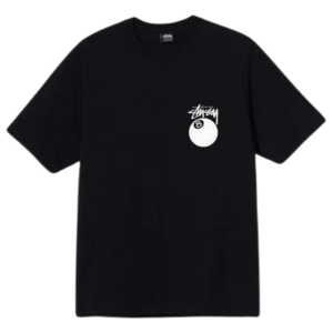 Unisex Stussy 8 ball t-shirt Black