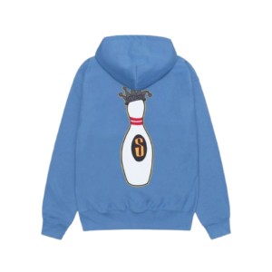 KINGPIN ZIP HOODIE BLUE